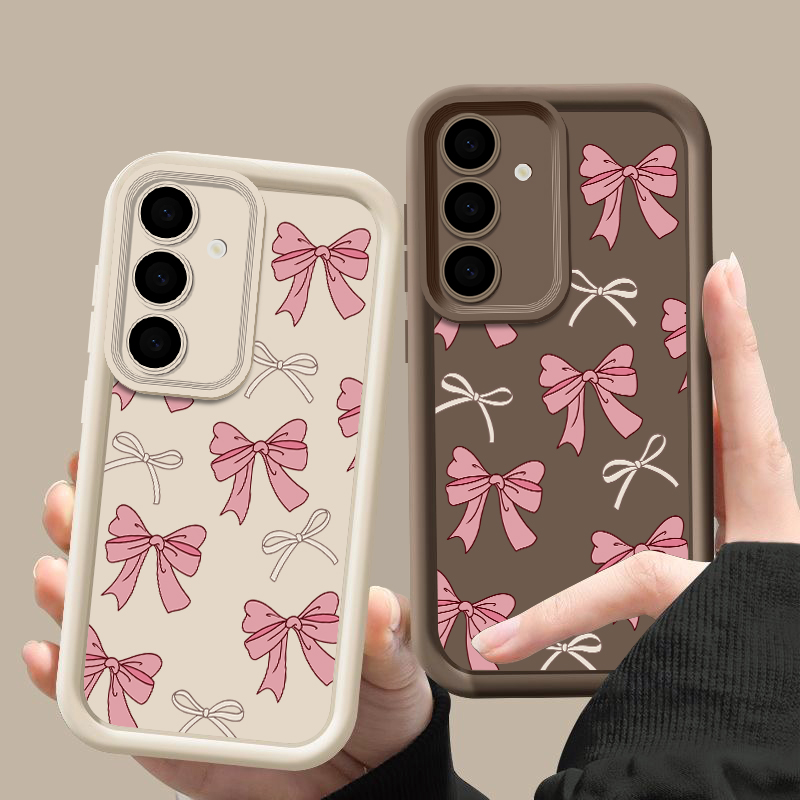 Bow Tie Silicone Case For Sams - đánh giá và giá Samsung Galaxy A55