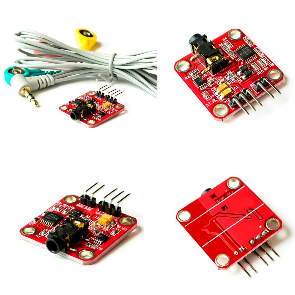 EMG Muscle Sensor Kit KIT0012  - đánh giá và giá Muscle Sensor Emg