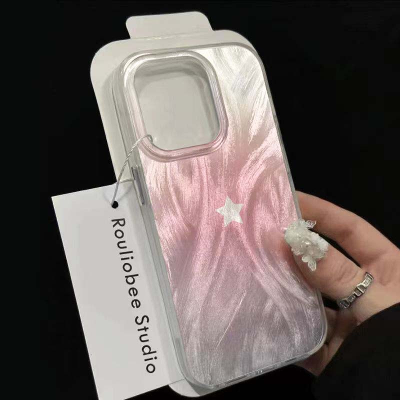 Simple Gradient Pink Heart Cas - đánh giá và giá Samsung Galaxy A55