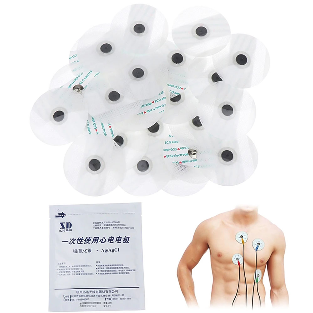 100-500pcs Medical Disposable  - đánh giá và giá Ecg Patch Monitor